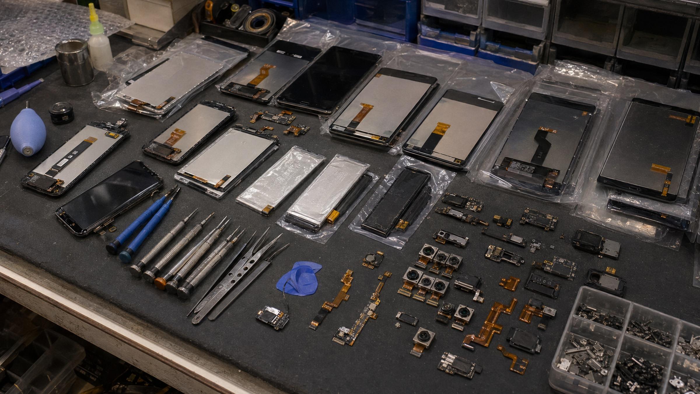 PRSPARES repair parts editorial workbench